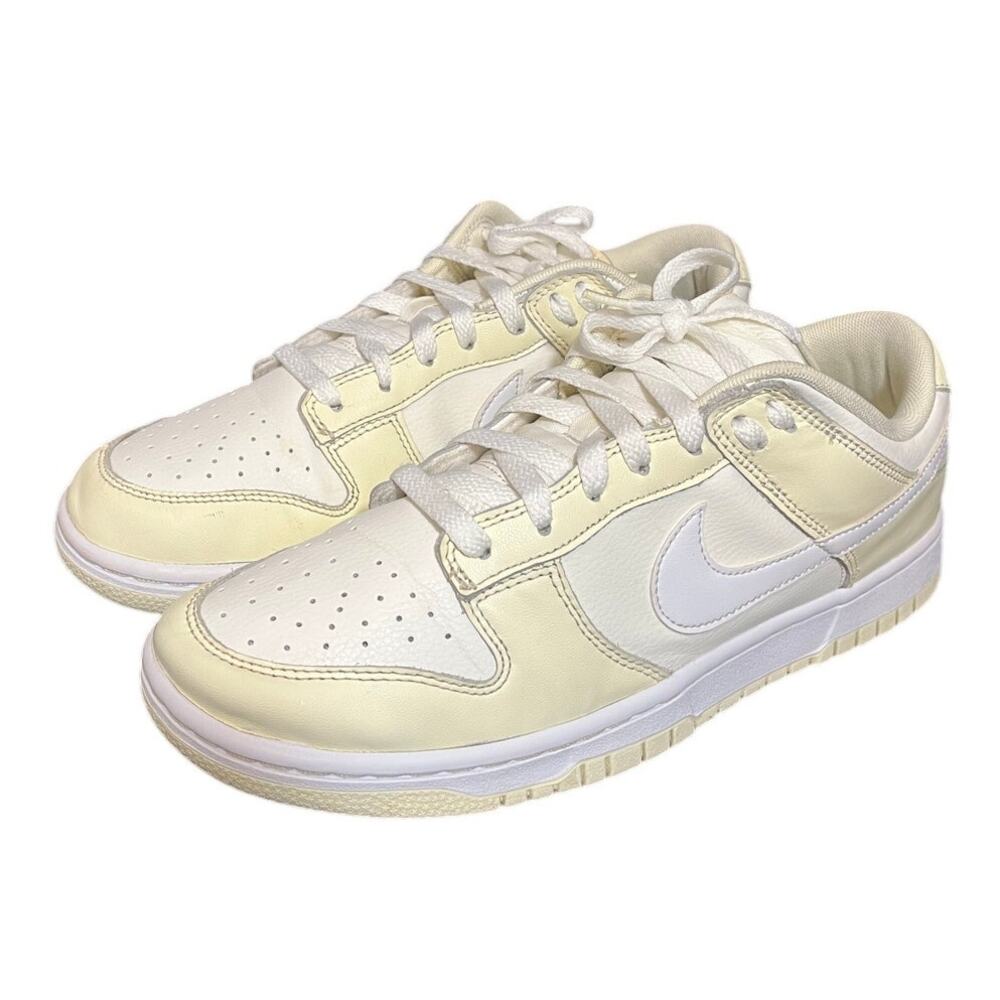 Nike Dunk Low‎ "Coconut Milk" White Sail DJ6188-100 Mens 8.5 Sneaker Shoes
